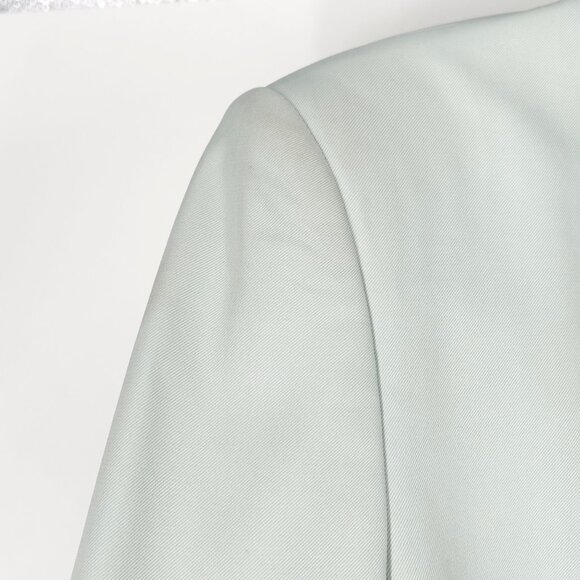 Stella McCartney Mint Green One Button Blazer Jacket - Picture 4 of 12